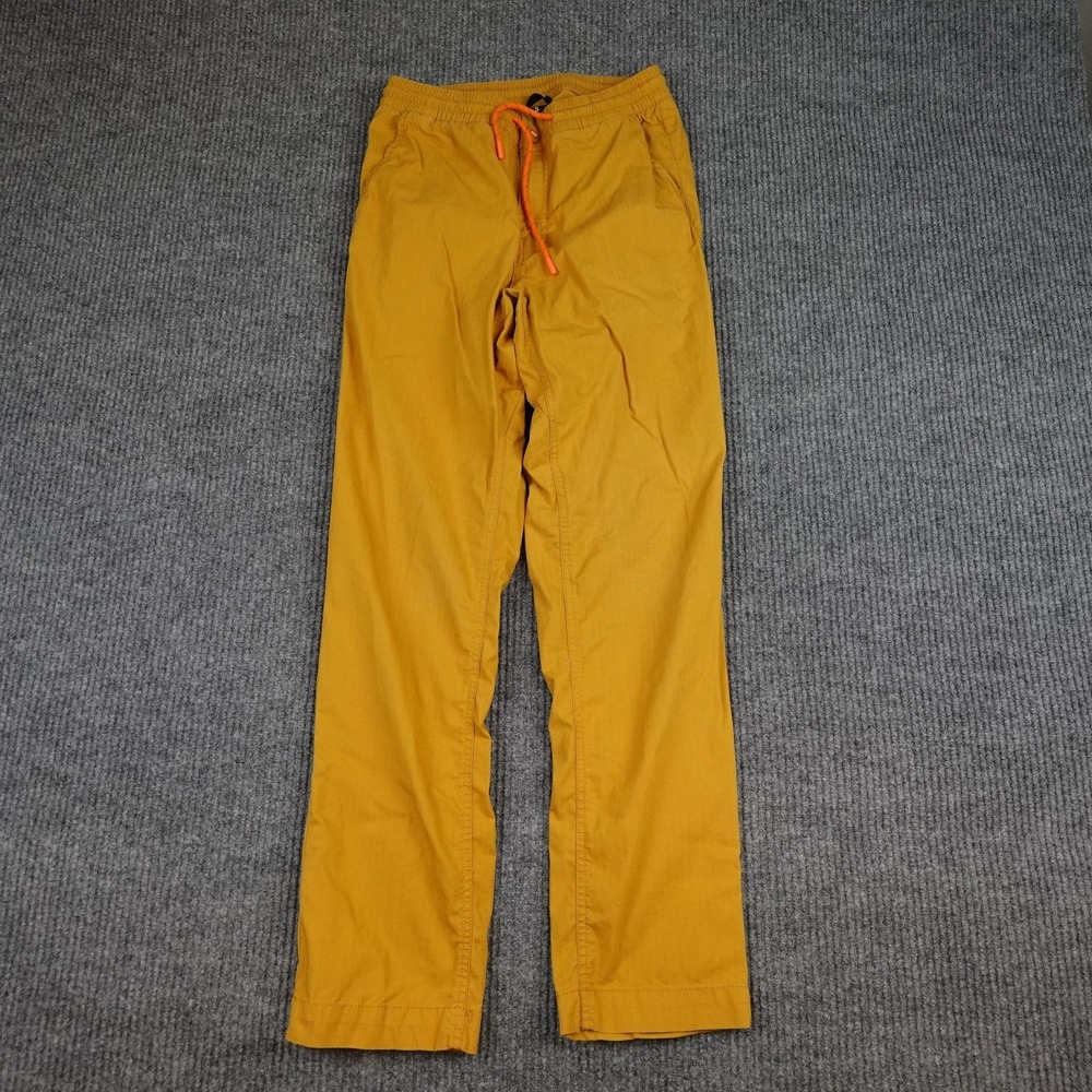 Cotopaxi Salto Ripstop Pants Mens Small Yellow Jogger Elastic Waist Lightweight